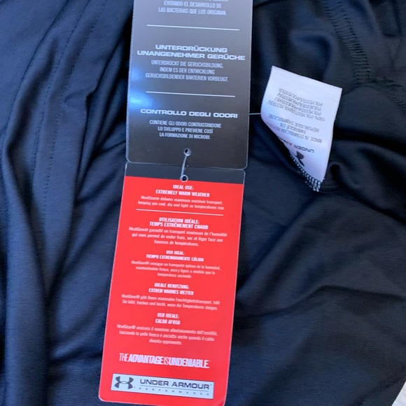 BNWT Under Armour black Heatgear™️/odor control sweat wicking training tank. - Picture 11 of 12